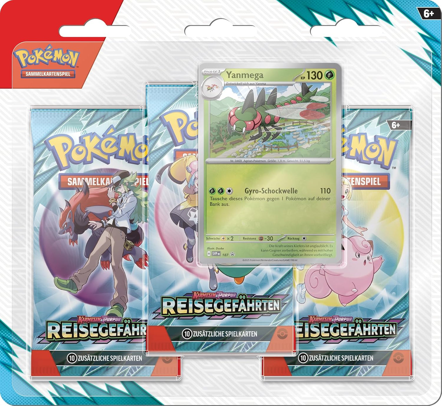 Pokemon - Tech Sticker Kollektion Karmesin & Purpur Reisegefährten DE