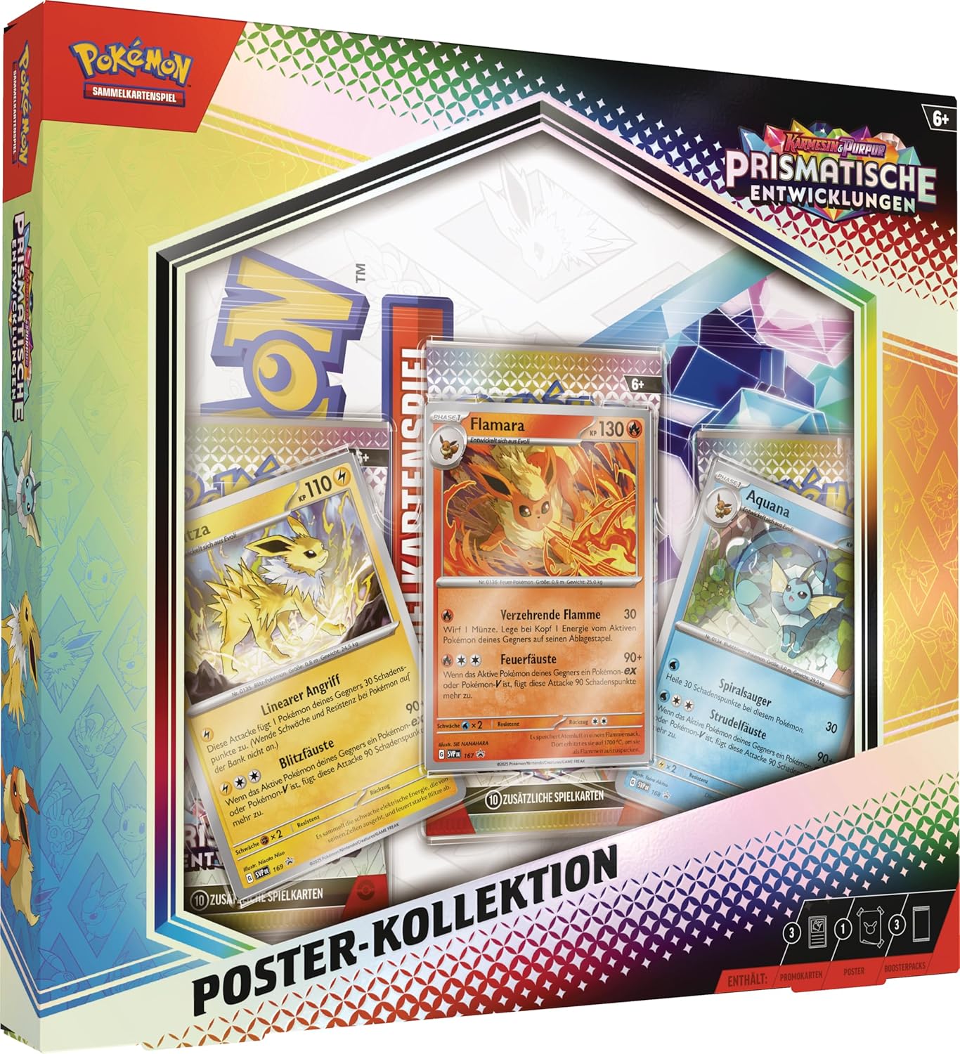 Pokemon - Karmesin & Purpur Prismatische Entwicklungen Poster Kollektion DE